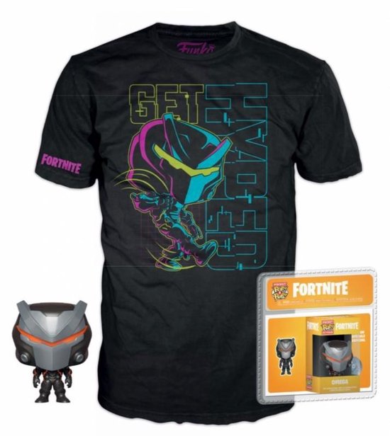 Funko Pocket Pop! & T-Shirt Fortnite Omega - Size L