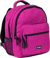 New-Rebels® Heaven - School - Backpack - Fuchsia - 31x15x41cm - Rugzak - Rugtas