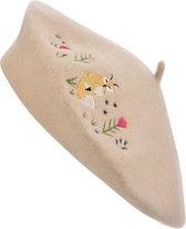 Clayre & Eef baret 28cm beige