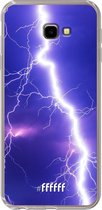 6F hoesje - geschikt voor Samsung Galaxy J4 Plus -  Transparant TPU Case - Thunderbolt #ffffff