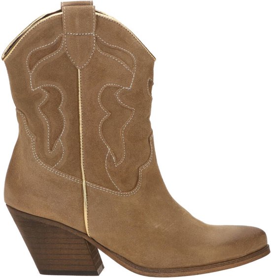 PS Poelman Westernlaars Bruin/Beige | bol.com
