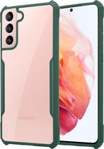 Shieldcase telefoonhoesje geschikt voor Samsung Galaxy S21 bumper case - groen