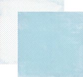 RP0340 It┬┤s a boy Collection - Stars Double-sided patterned paper 12x12 200 gsm