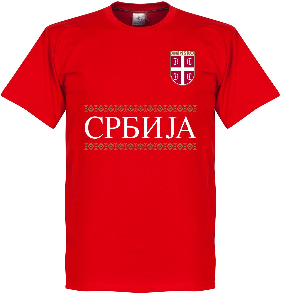 Servië Team T-Shirt - L