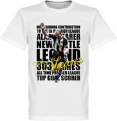 Shearer Legend T-Shirt - Wit  - XS