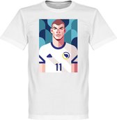 Playmaker Dzeko Football T-Shirt - XXL