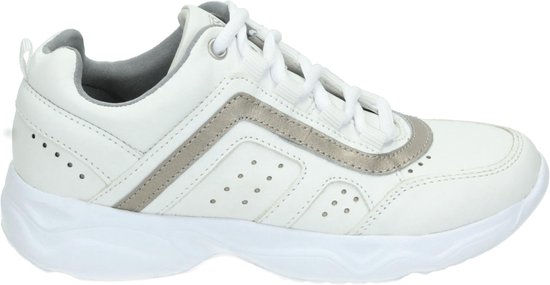 Twins 320155 - Kinderen MeisjesLage schoenen - Kleur: Wit/beige - Maat: 40  | bol.com