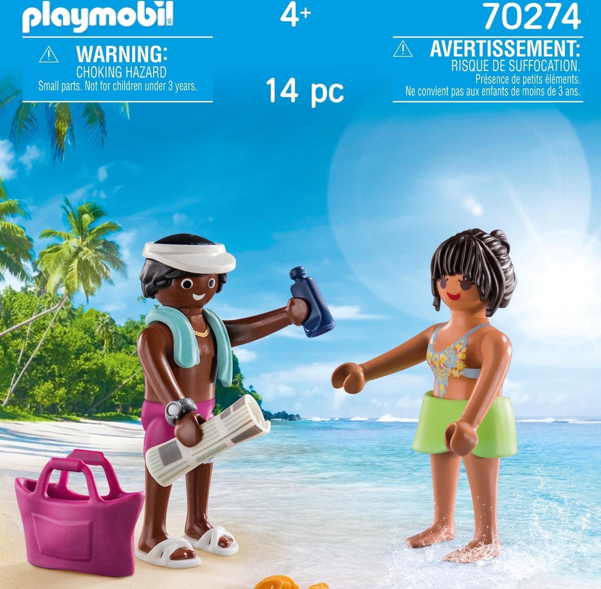 Playmobil 70439 Family Fun - Beach hotel : Vacanciers et