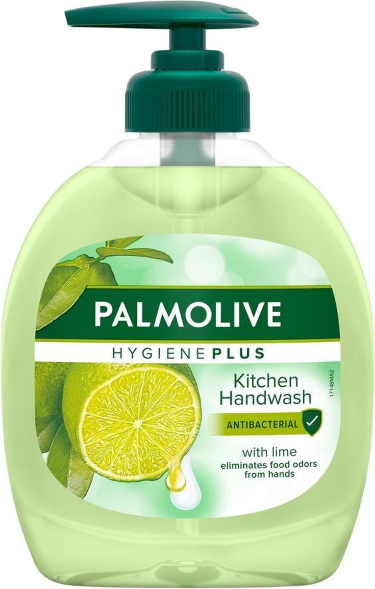 Palmolive 6x Vloeibare Handzeep Hygiëne-Plus Anti Bacterieel Keuken 300 ml