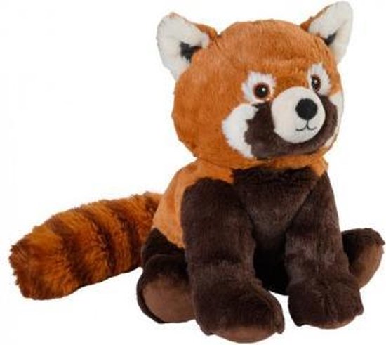 Warmies magnetron knuffel (kleine) rode panda 25 cm | bol.com