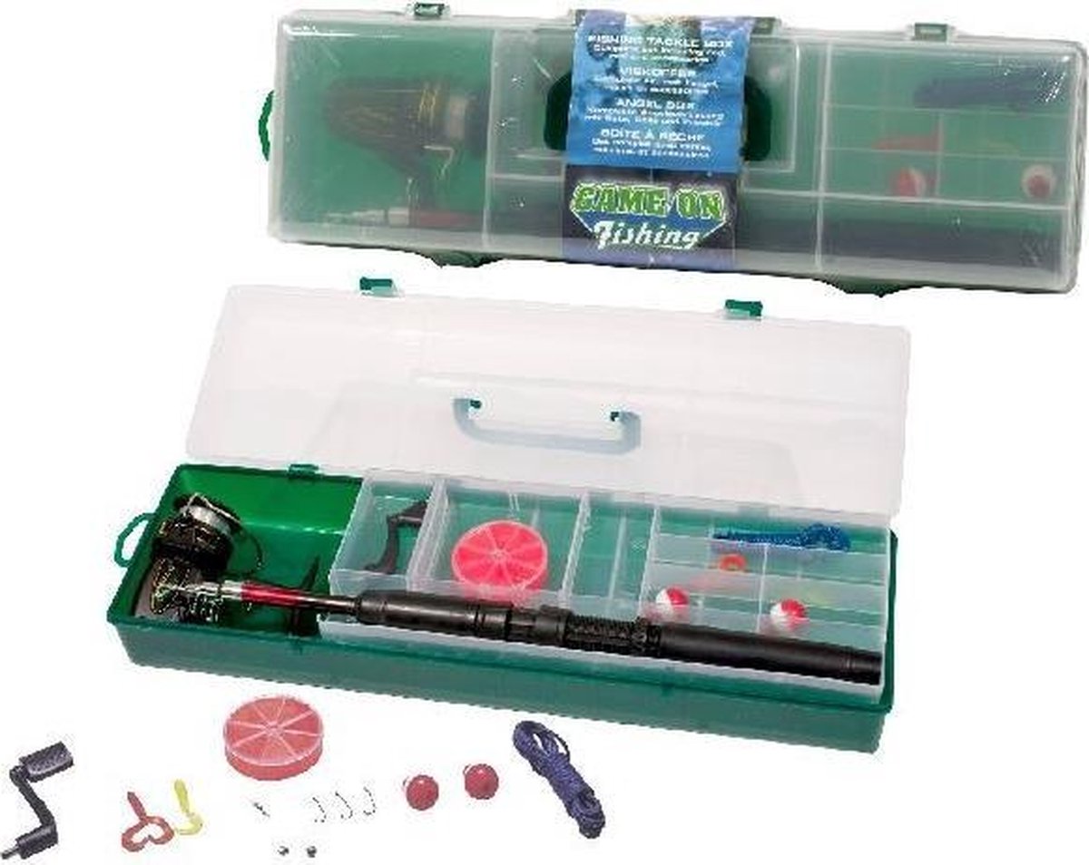 Summertime Game On Fishing - Hengelset - In Koffer - 15-delig