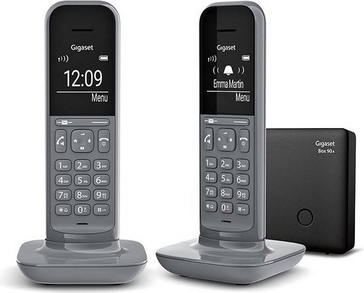 Gigaset CL390A - Duo Dect telefoon - Met antwoordapparaat - Ergonomisch  design -... | bol.com