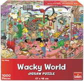 Goliath Wacky World Puzzel Dierenwinkel 1000 Stukjes
