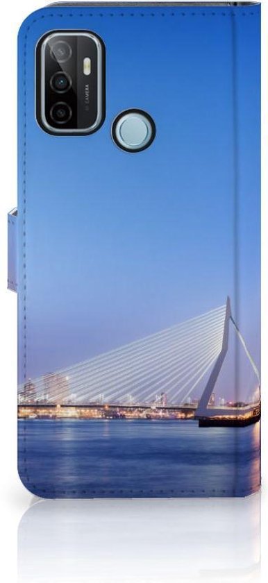 Housse en Cuir Etui de Protection pour OPPO A53 | OPPO A53s Portefeuille Rotterdam