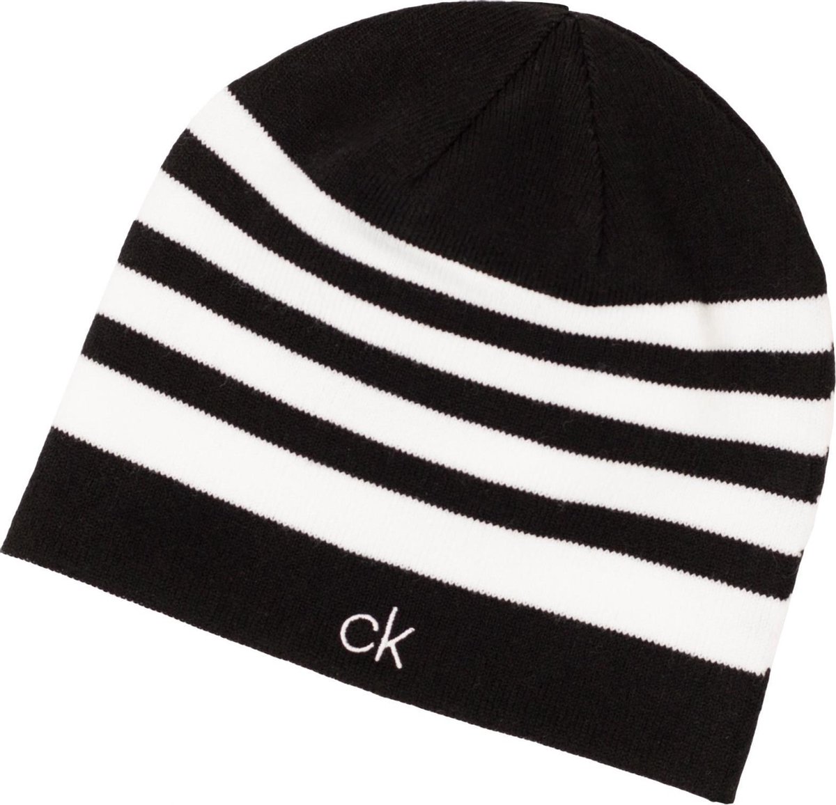 calvin klein reversible beanie