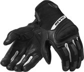 REV'IT! Striker 3 Silver Black Motorcycle Gloves S