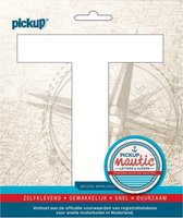 Pickup Nautic plakletter 150mm wit T