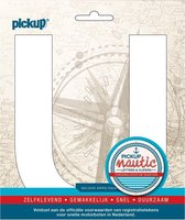 Pickup Nautic plakletter 150mm wit U