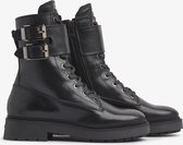 VIA VAI Alexis Zoey Biker Boots - Veterboots - Zwart - Maat 40