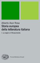 Storia europea della letteratura italiana 1 - Storia europea della letteratura italiana I