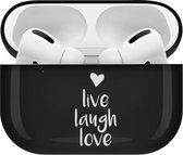 Coque Hardcover iMoshion Design pour AirPods Pro - Live Laugh Love