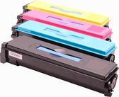 Set 4x ABC huismerk toner geschikt voor Kyocera TK-550 voor FS-C5200DN FSC5200DN FS C5200DN TK550 TK-550K TK-550C TK-550M TK-550Y