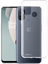 Oneplus Nord N100 hoesje - Soft TPU case - transparant