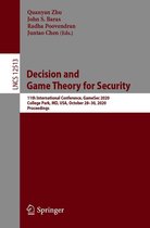 Lecture Notes in Computer Science 12513 - Decision and Game Theory for Security