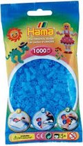 Hama Strijkkralen 1000 Blauw Transparant