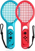 Tennis Racket Set voor Nintendo Switch - Set van 2 Stuks - Joycon Controller Accessoires - Mario Tennis Aces Game Compatible