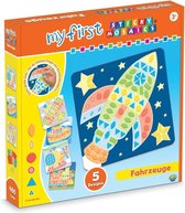 Sticky Mosaics Mozaïekset Voertuigen Junior Karton 490-delig