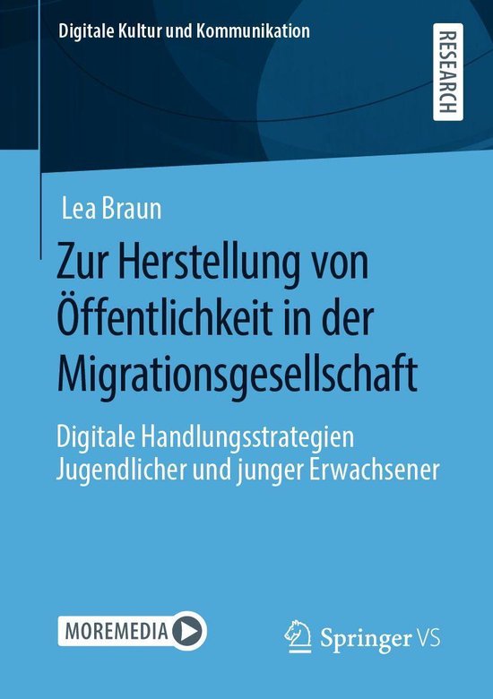 Digitale Kultur und Kommunikation 8 - Zur Herstellung von Ö ... - cover