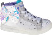 Skechers Shuffle Brights 2.0 314015L-WSL, voor meisje, Wit, Sportschoenen,Sneakers, maat: 33,5