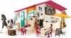 foto van schleich HORSE CLUB - Ruiter Café - Speelfigurenset - Kinderspeelgoed voor Jongens en Meisjes - 42592