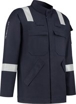 Dapro Diamond Multinorm Jas - Maat 52 - Marineblauw - Vlamvertragend , antistatisch , lasnorm , vlamboog en chemicaliën resistent