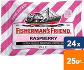 Fisherman's Friend - Framboos Suikervrij - 24x25gr