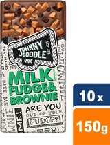 Johnny Doodle - Milk Fudge & Brownie - 10x 150g