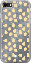 6F hoesje - geschikt voor iPhone 7 - Transparant TPU Case - Pears #ffffff