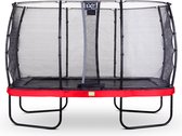 EXIT Elegant trampoline rechthoek 244x427cm - rood