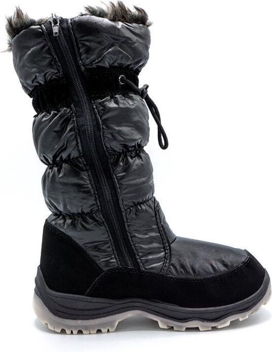 Snowworld Snowboots - Dames - Zwart - Gevoerde hoge laars - Maat 39 |  bol.com