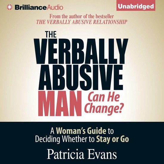 The Verbally Abusive Man, Can He Change? - cover