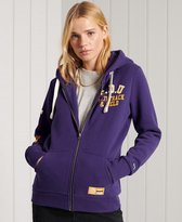 Superdry Dames Trui Collegiate Athletic hoodie met rits