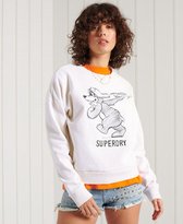 Superdry Dames Trui Military Narrative sweatshirt