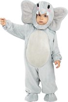 FUNIDELIA Olifanten kostuum voor baby - 12-24 mnd (81-92 cm) - Grijs