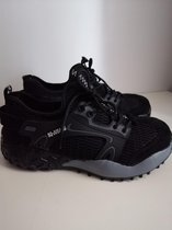 M.O.H.E. Safety Sneakers - Veiligheidsschoen - Stalen neus - Flexibel - Ademend - Licht gewicht - Anti slip – Spijker bestendig - Zwart/Rood - Maat