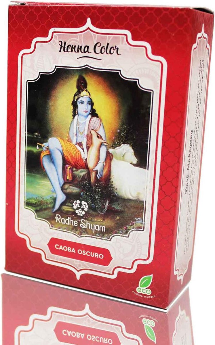 Henna Caoba Oscuro Polvo Radhe 100g