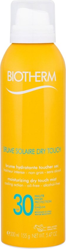 Oh jee natuurlijk In zoomen Biotherm Brume Solaire SPF 30 Moisturizing Dry Touch Mist - Zonnebrand -  200 ml | bol.com