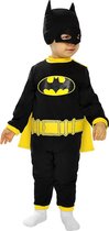 FUNIDELIA Batman Kostuum voor baby - Maat: 50 - 68 cm - Zwart