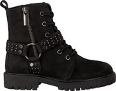 Omoda 655 Veterboots - Laarzen Met Veters - Meisjes - Zwart - Maat 28