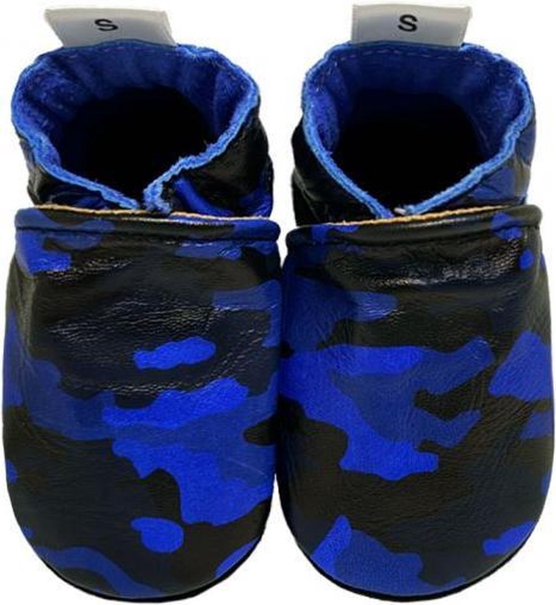BabySteps babyslofjes Camo Blue